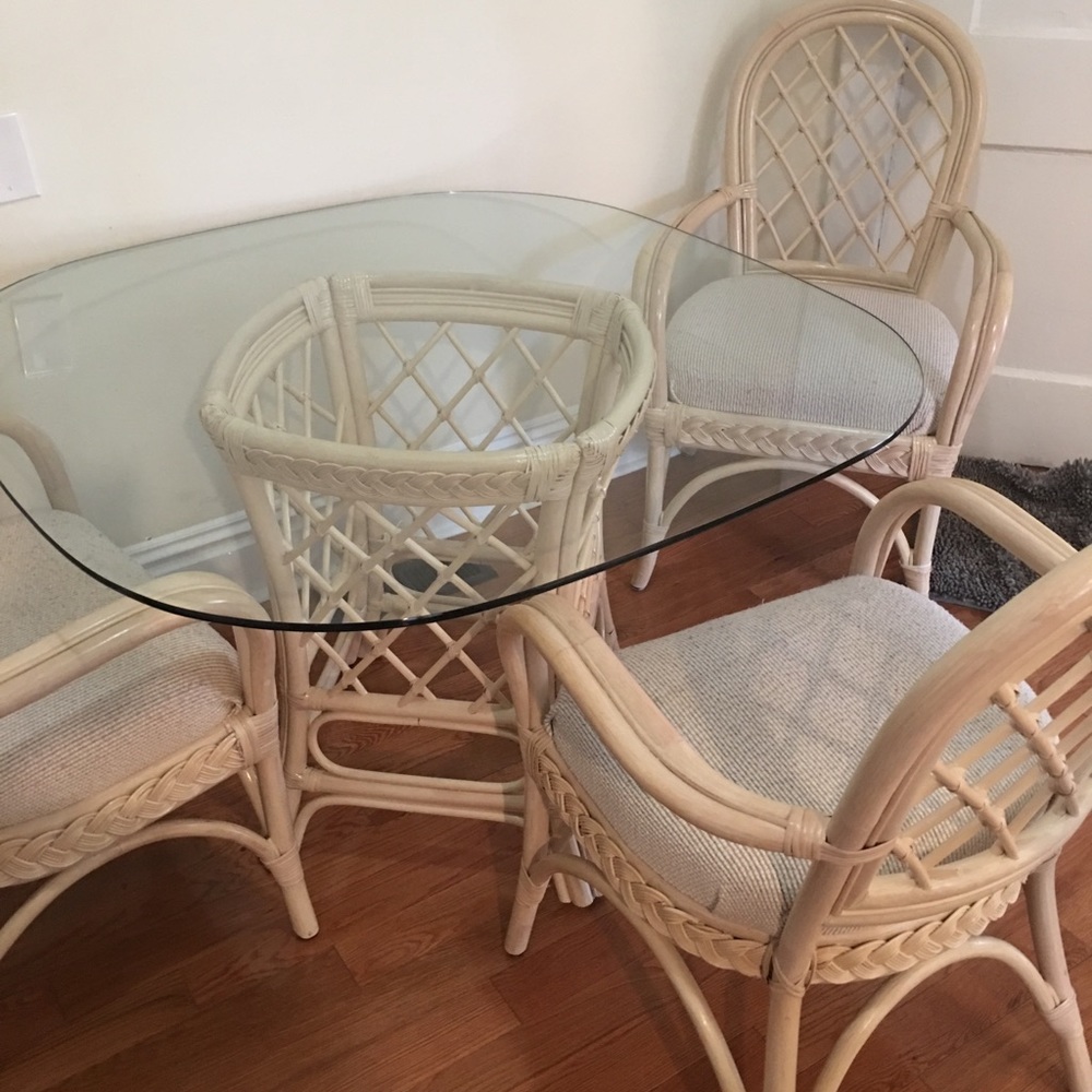 Bamboo patio set - Picture 5 of 5